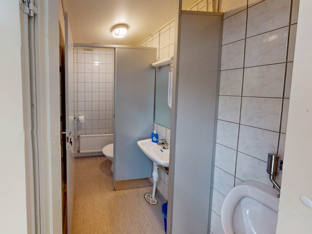 Toalett Föreningshuset i Bromarv