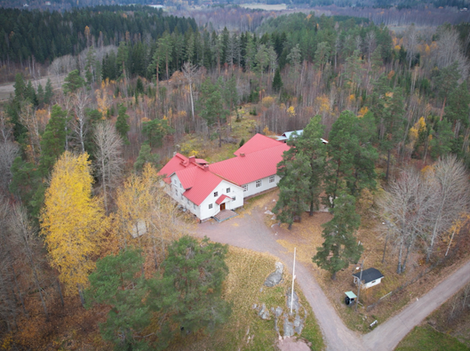 Övidsborg från luften