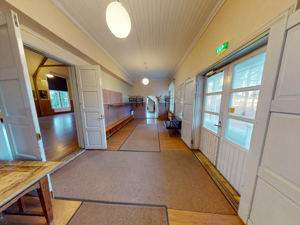 Ljunghedas ingång och tambur