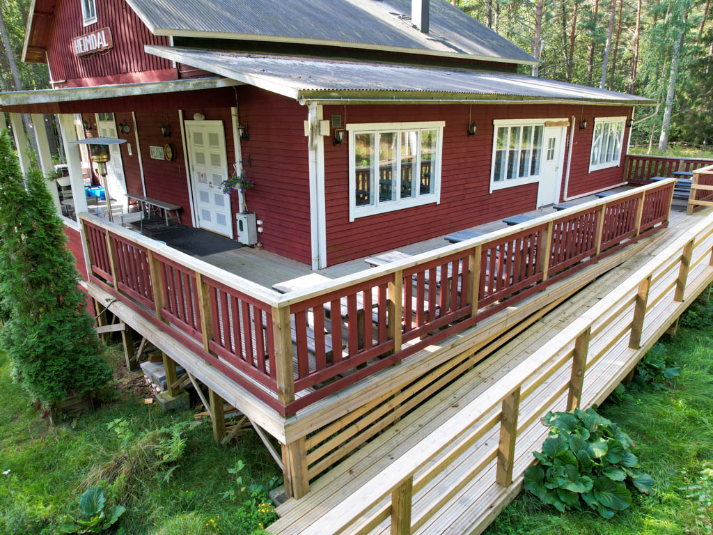 Heimdals terass och fasad